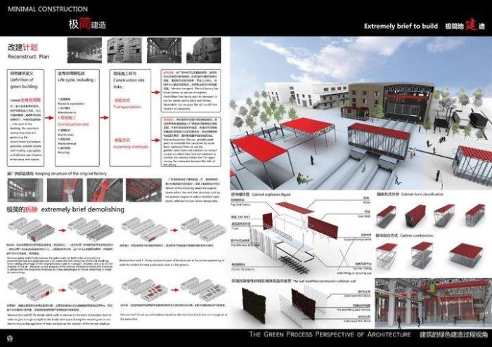 R079毕业展板设计排版建筑室内景观规划环艺高逼格PSD展板-10