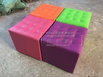 Small Stool Change Shoes Stool Fashion Sofa Stool leather stool Shoes Sitting Mound Dresden Dresden BENCH CHILD STOOL EVENT SOFT BAG