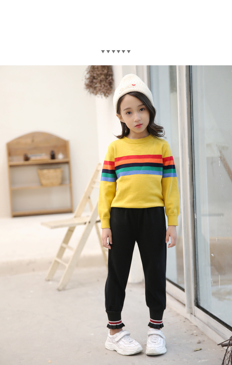 Cô gái cộng với quần thể thao nhung trong quần mùa đông trẻ em lớn 2018 phiên bản mới của Hàn Quốc quần ấm cho trẻ em dày quần áo trẻ em nam