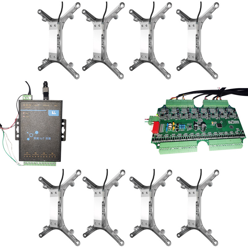 Electronic weighing system sensor material warehouse dynamically monitor gravity induction module