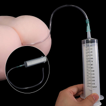 Push enema irrigator alternative posterior court masturbation sex toys couples anal vaginal washer syringe SM