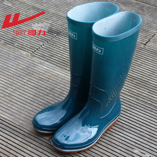 Authentic pull-back rain boots for women, waterproof shoes with tendon soles