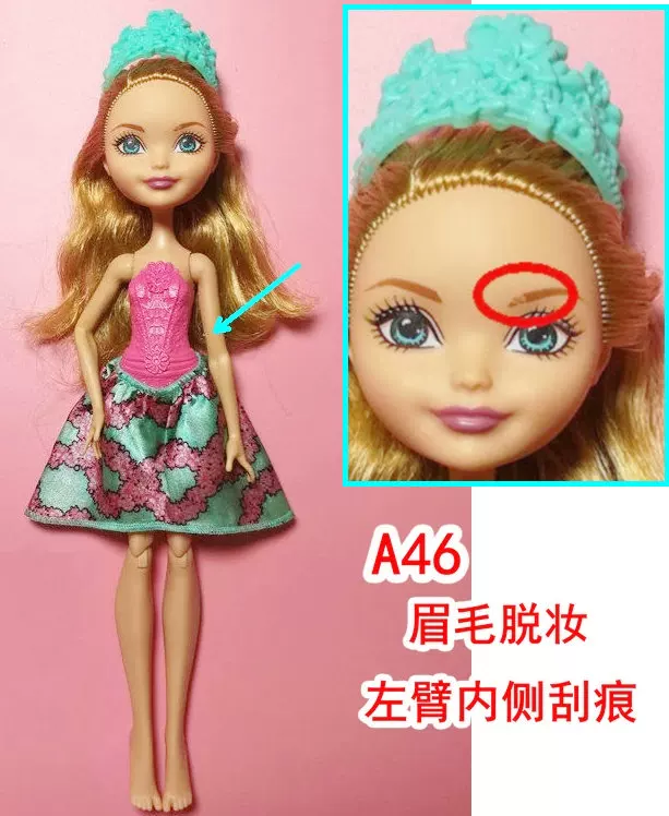 Набор кукол в стиле Monster/Ever After High, без одежды, разные цвета, 9×4,61×2,2 см