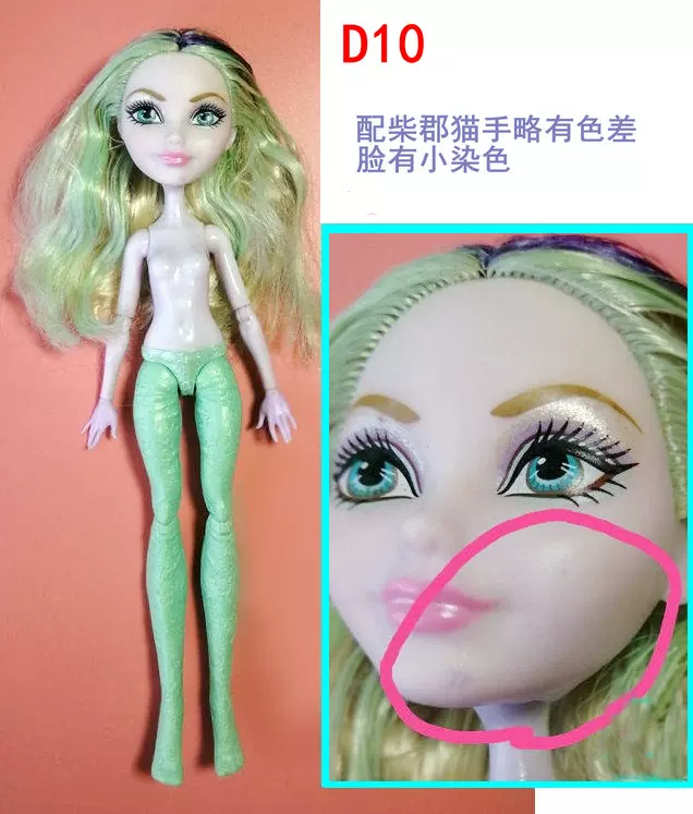 Набор кукол в стиле Monster/Ever After High, без одежды, разные цвета, 9×4,61×2,2 см