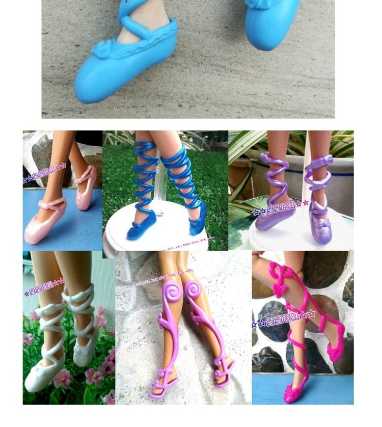 Phụ kiện đồ chơi búp bê 6 điểm chính hãng mới hơn Jenny có thể mặc váy ba lê ren trắng bộ đồ chơi búp bê và phụ kiện