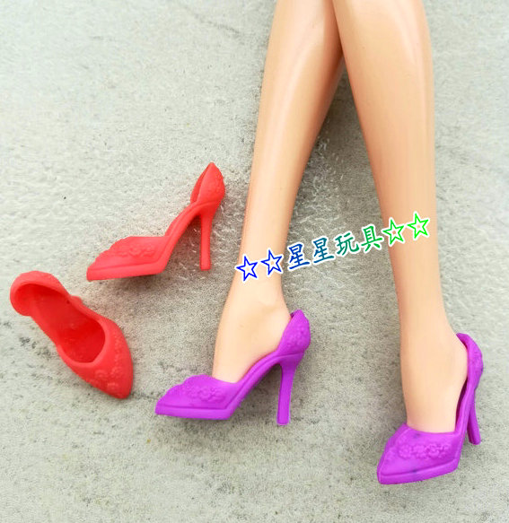 Chính hãng phụ kiện búp bê giày 6 điểm doll collector phiên bản ST replica supermodel FR búp bê có thể mang giày 6 búp be elsa