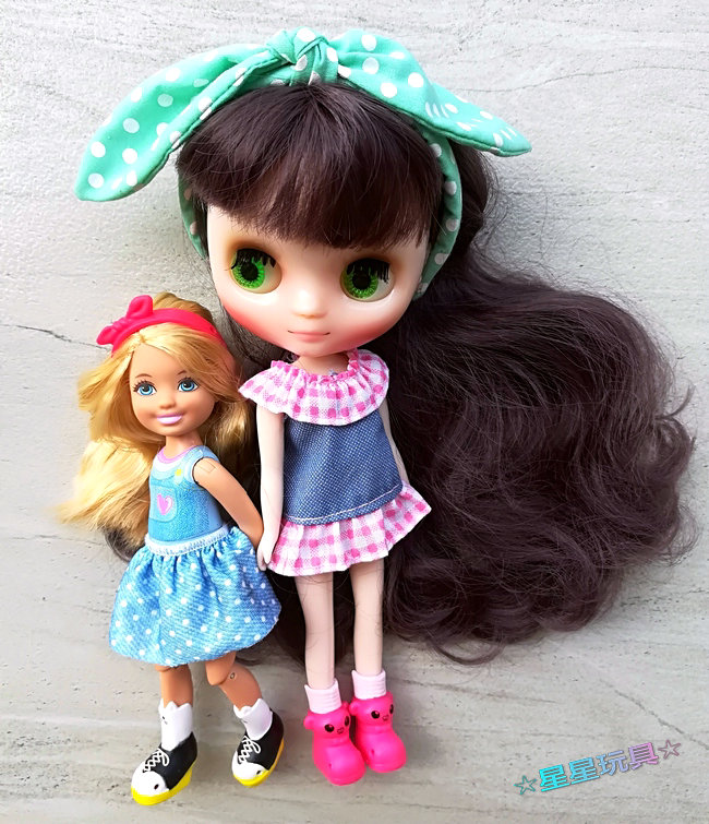 Chính hãng 6 điểm quần áo búp bê phụ kiện giày blythe vải nhỏ búp bê trong vải búp bê có thể mặc nhỏ cao gót bộ đồ chơi trang điểm cho bé