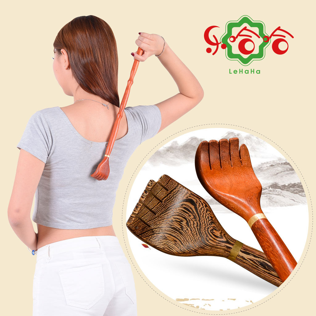 Filial piety child does not ask for help artifact chicken wings wooden itching scratching scratching scratching back artifact massage cute scratching rake