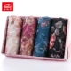 4 quần lót Funi Lai gợi cảm nữ ren liền mạch phần mỏng trong suốt sợi cotton đáy quần boxer nhỏ 13036 - Giống cái