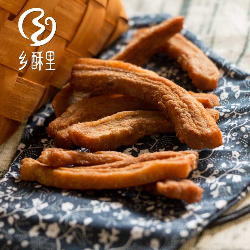 Taixing Huangqiao meat residue specialty township crisp degreased meat residue 250g pork residue lard residue