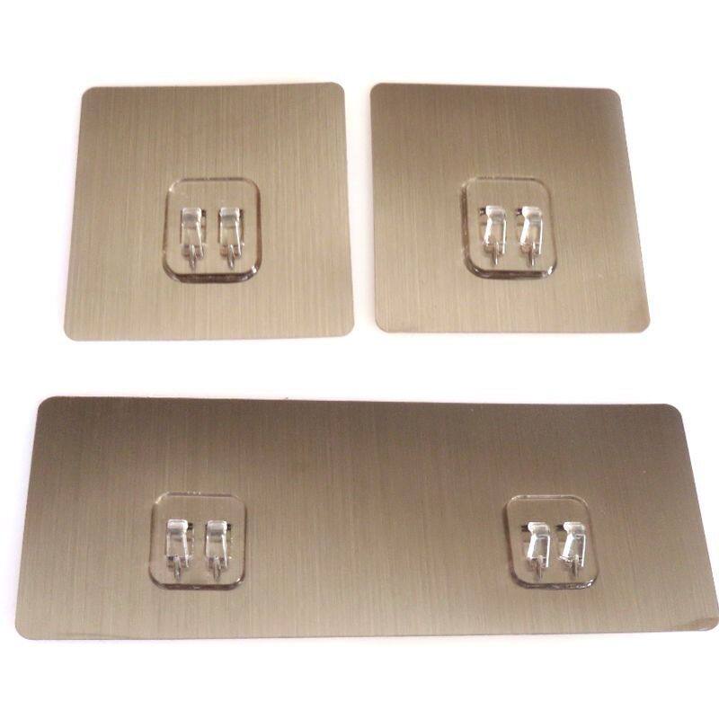 Hook Powerful Accessories Stick adhesive sheet shelving free hanging groove adhesive tape glued hook spare universal buckle