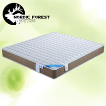 Imported natural latex mattress Simmons spring environmental protection brown 3E coconut dream dimension 1 51 8 meters double soft and hard dual-use