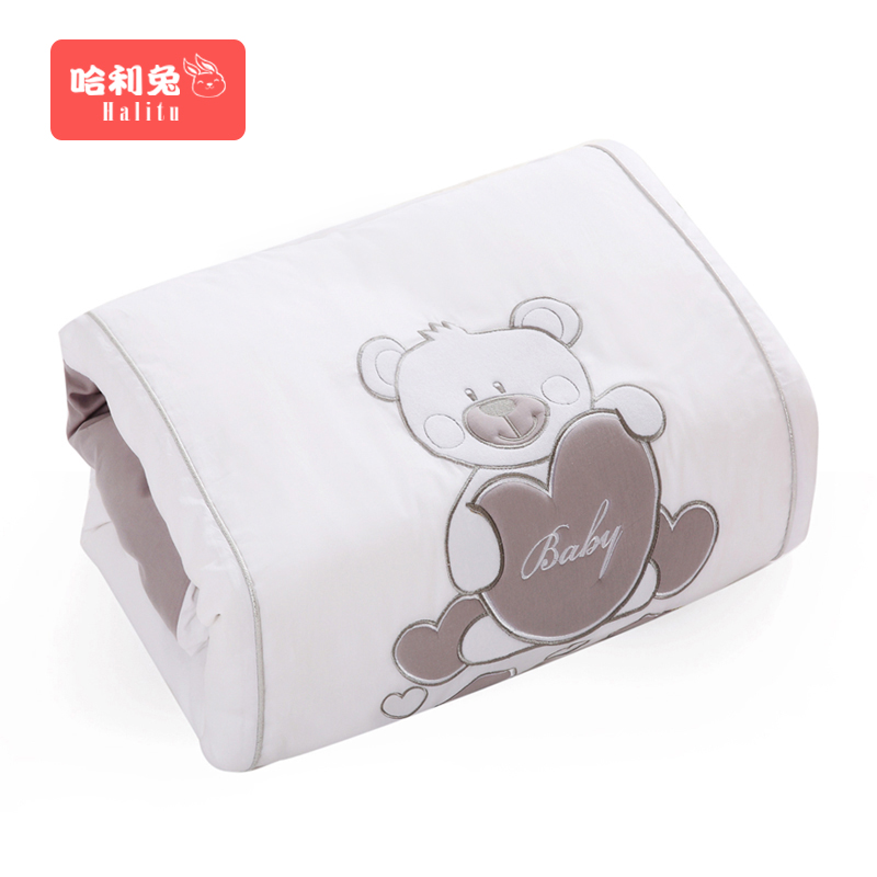 Harry Rabbit 2017 Autumn Winter New Baby Quilt Newborn Cotton Quilted With Pure Cotton Thickened Baby Dual-use Autumn And Winter Quilt