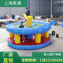 Fun games props real-life inflatable gopher running brothers with the same expansion game training equipment