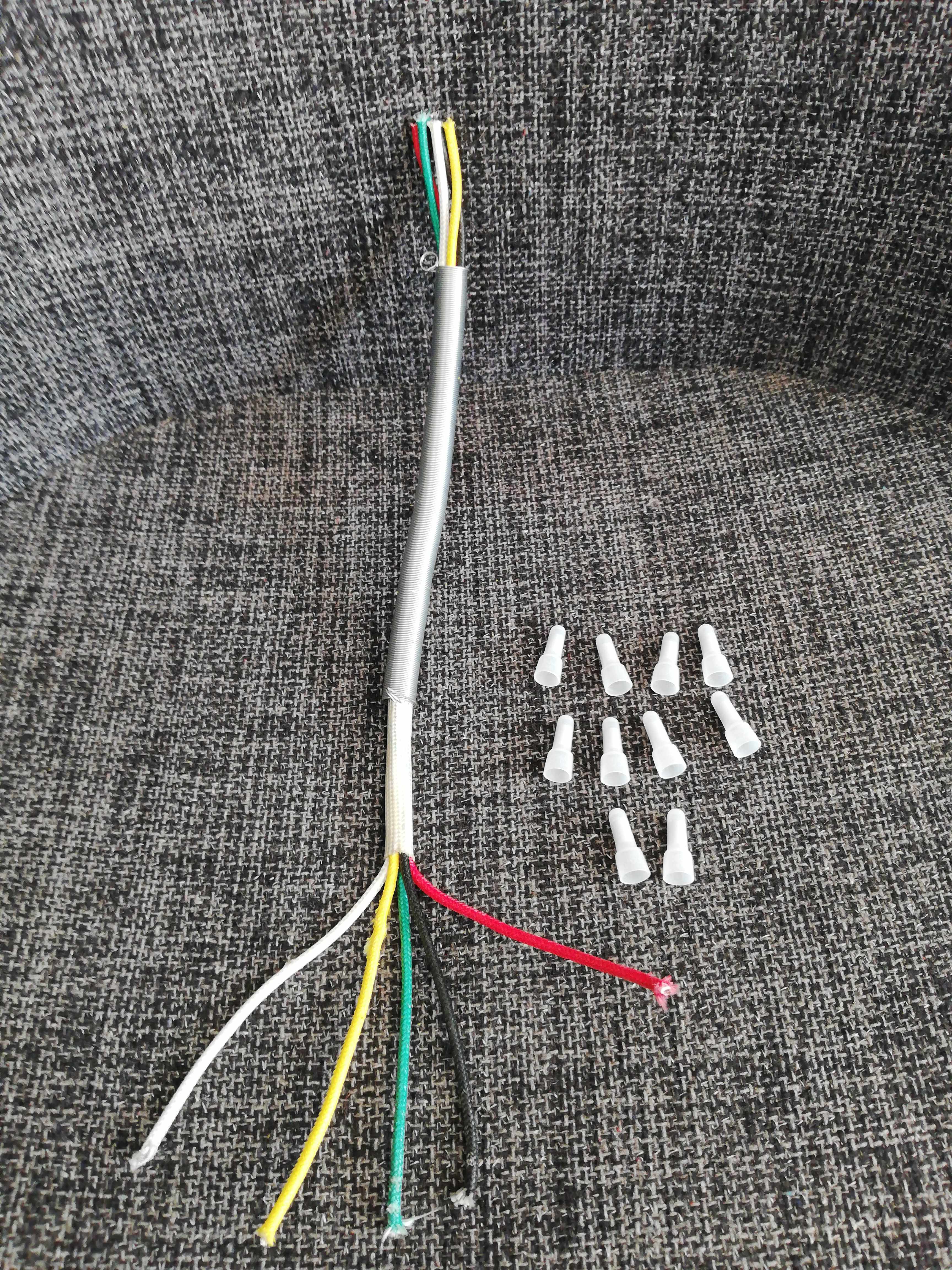 Electric cake pan frying-baking machine temperature-controlled terminal cover wire pipe spring connecting line accessories