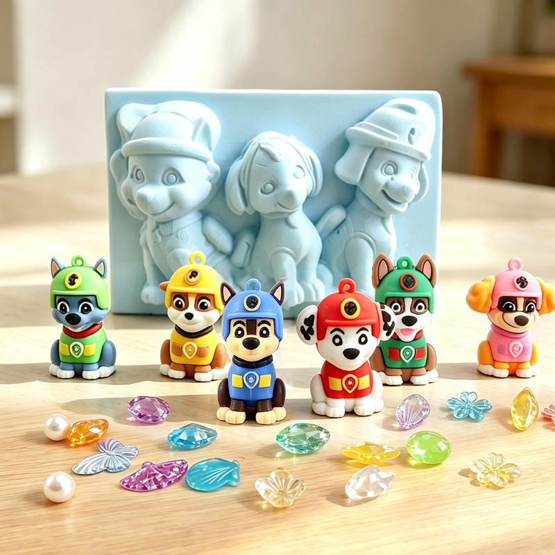 Archaeological Excavation Children's Toys for Boys and Girls, Digging for Gems, Paw Patrol Plaster Blind Box, Kindergarten Gift Treasure