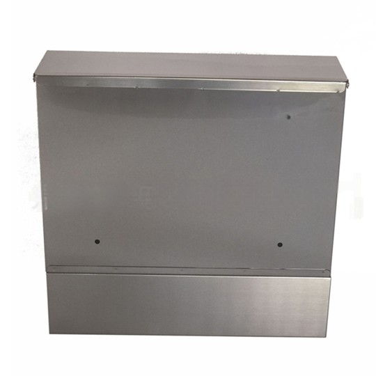 Versión de exportación de buzón de correo, buzón de correo pintado con aerosol de chapa galvanizada, buzón de estilo europeo, buzón de paquetes, buzón de correo en stock