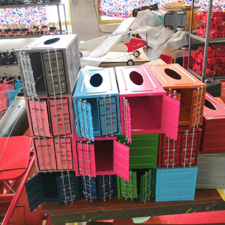 Retro Iron Art Creative Industrial Style Container Tissue Box Home Living Room Desktop Decoration Restaurant Tissue Box