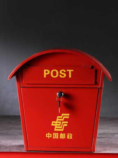 China Post Mailbox Wall-Mounted Suggestion Box Complaint Box with Lock Letter Box Outdoor Report Box Donation Box