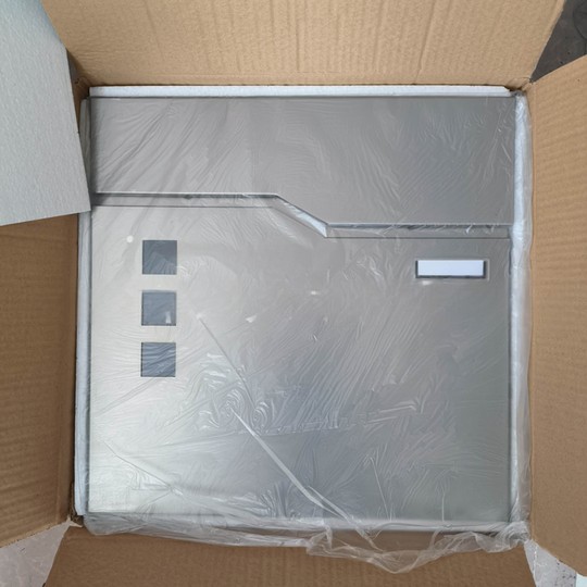 Versión de exportación de buzón de correo, buzón de correo pintado con aerosol de chapa galvanizada, buzón de estilo europeo, buzón de paquetes, buzón de correo en stock