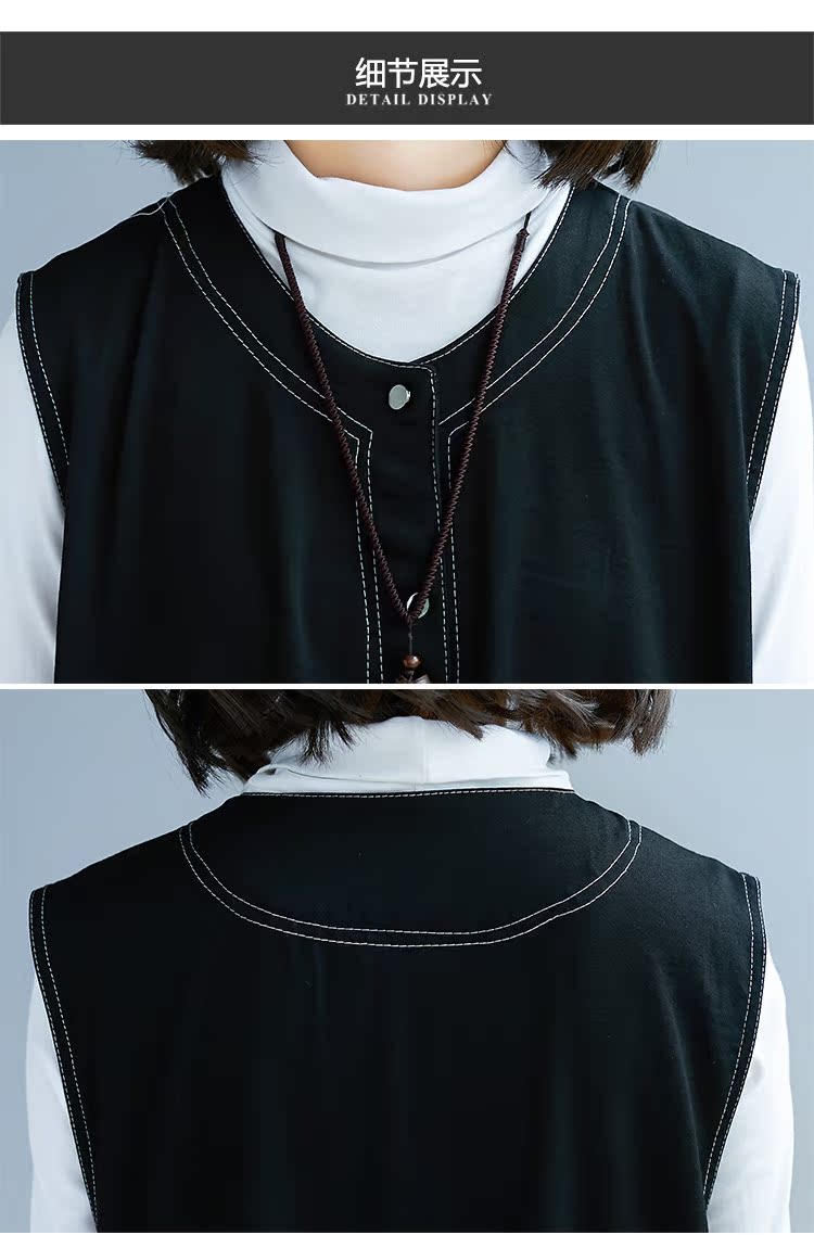 Gilet femme en Coton et lin - Ref 3317825 Image 20