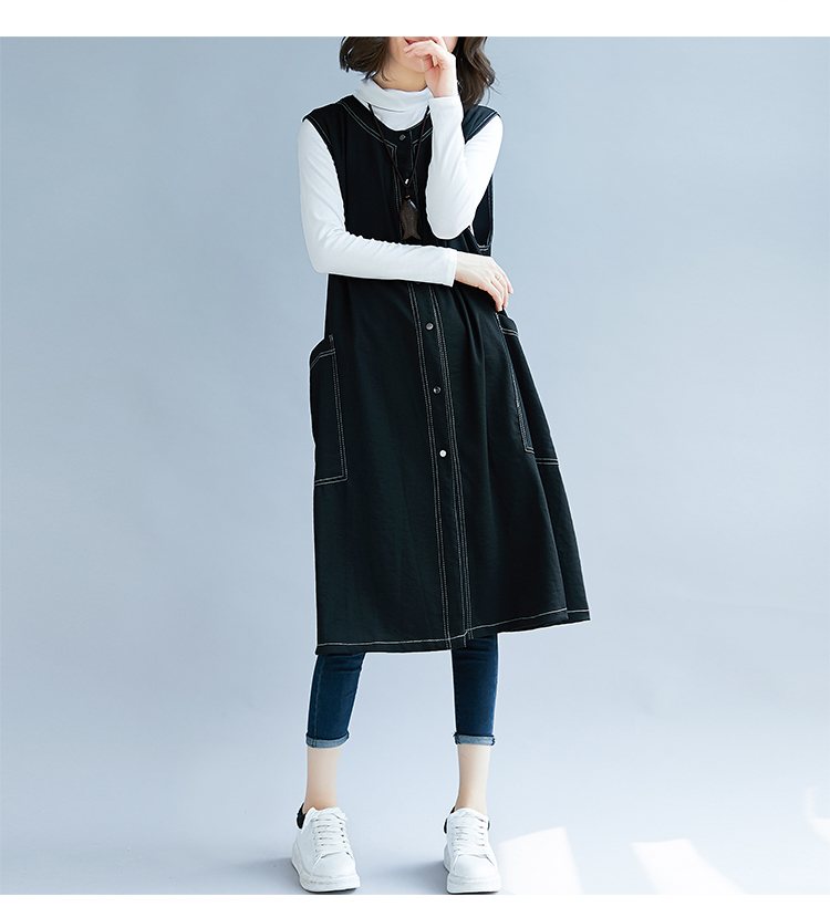 Gilet femme en Coton et lin - Ref 3317825 Image 17