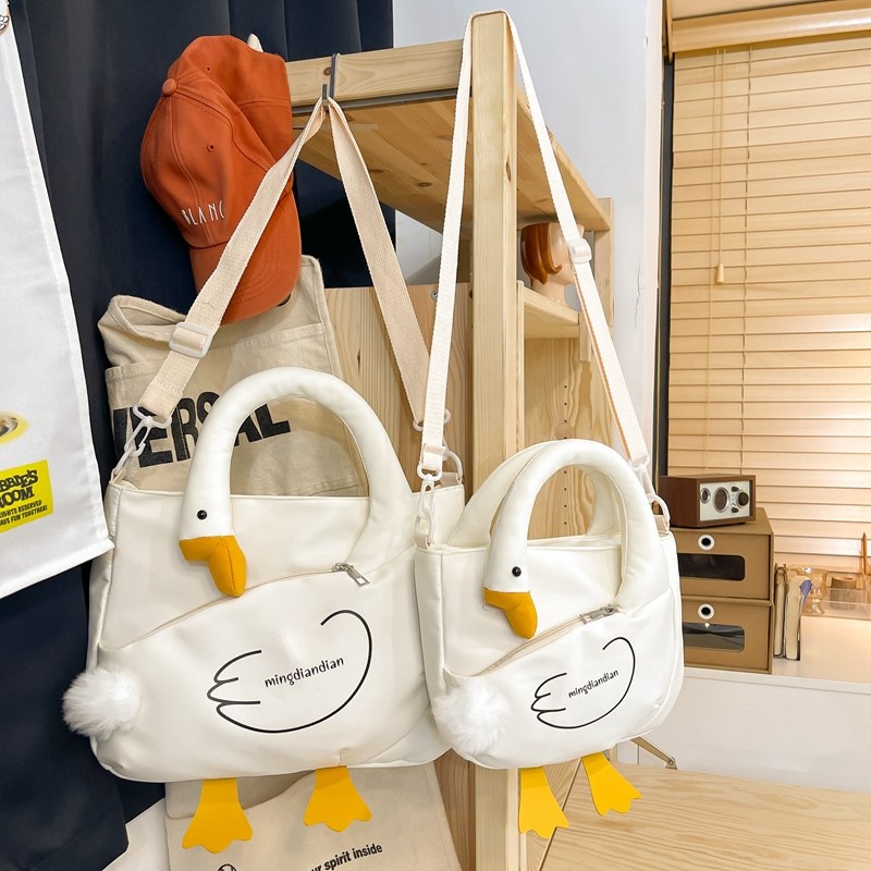 Large Capacity Package Bag Women 2022 New Moms Kits Mother & Baby Bag Cute Fashion College Students Class Single Shoulder Inclined Satchel Bag