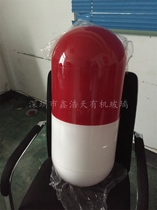 Custom acrylic hemispherical tube Hollow ball pill lampshade Color ball splicing ball tube cover