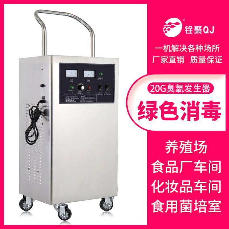 Civil Service Ozone Generator 20g25g Mobile Food Factory Workshop Hotel Farm Deaminization Disinfection Machine