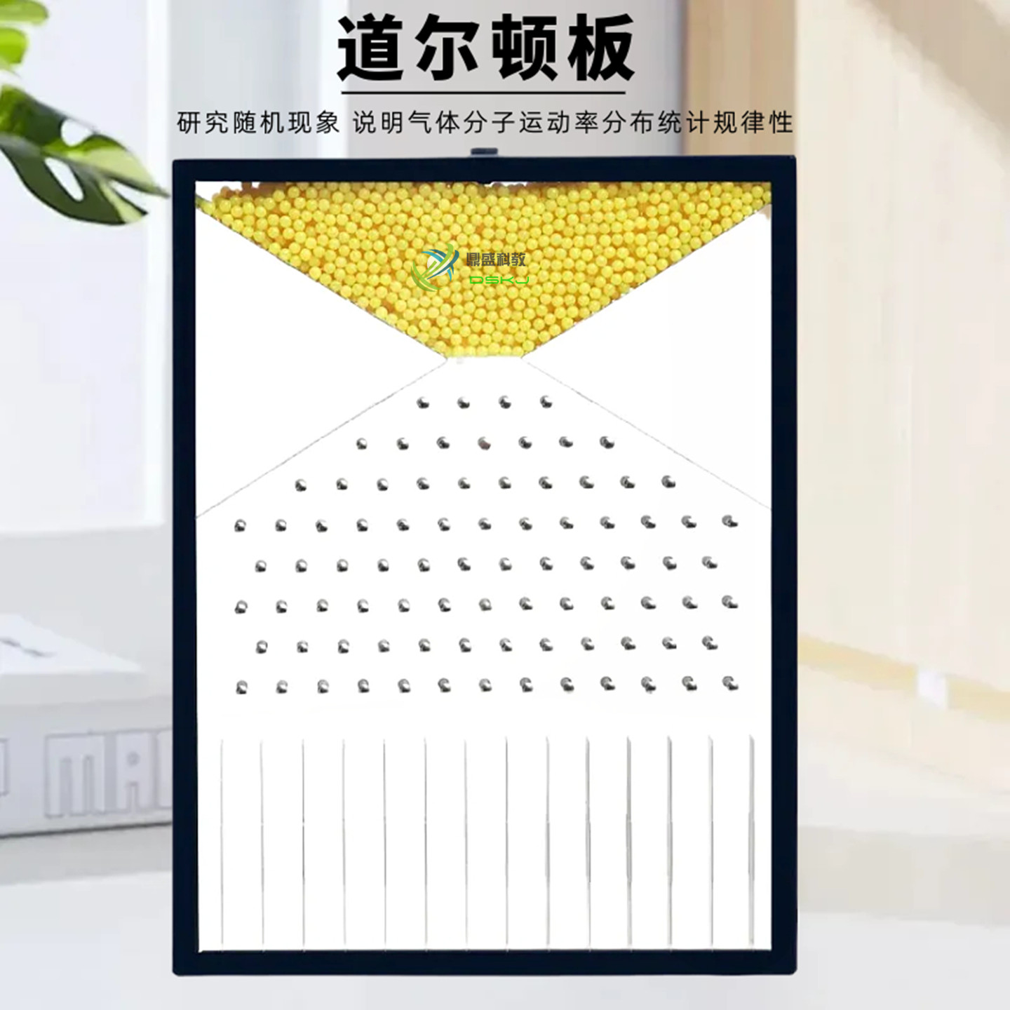 道尔顿板/伽尔顿板J22220随机现象演示实验物理实验器材 教学仪器