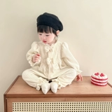 Детское весеннее милое боди для девочек для принцессы для выхода на улицу