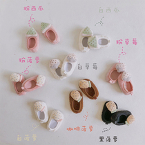 Men and women baby Autumn and Winter soft bottom shoes fresh fruit shape baby shoes soft bottom 100 days old toddler shoes