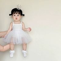 Рисовая белая юбка