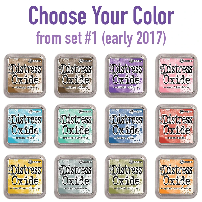 ranger Distress Oxide ink Mixed dye ink Oxidation pad 1#