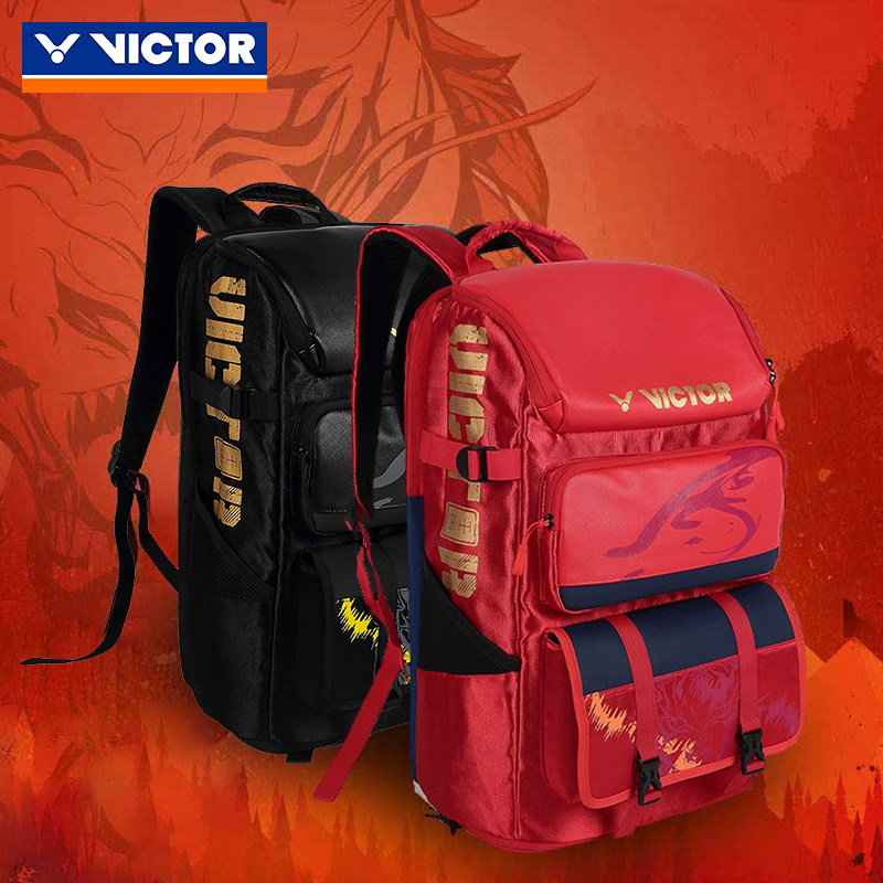 Real package Victor Victor BR3037 Tiger Year Super Shoulder Pack Professional Badminton Badminton Badminton Badminton Badminton