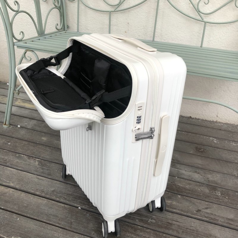 MARRLVE Suitcase Women Small 20 Inch Universal Wheels Ins charge Pre-opening Opening Throne case 24 TRAVEL MAN