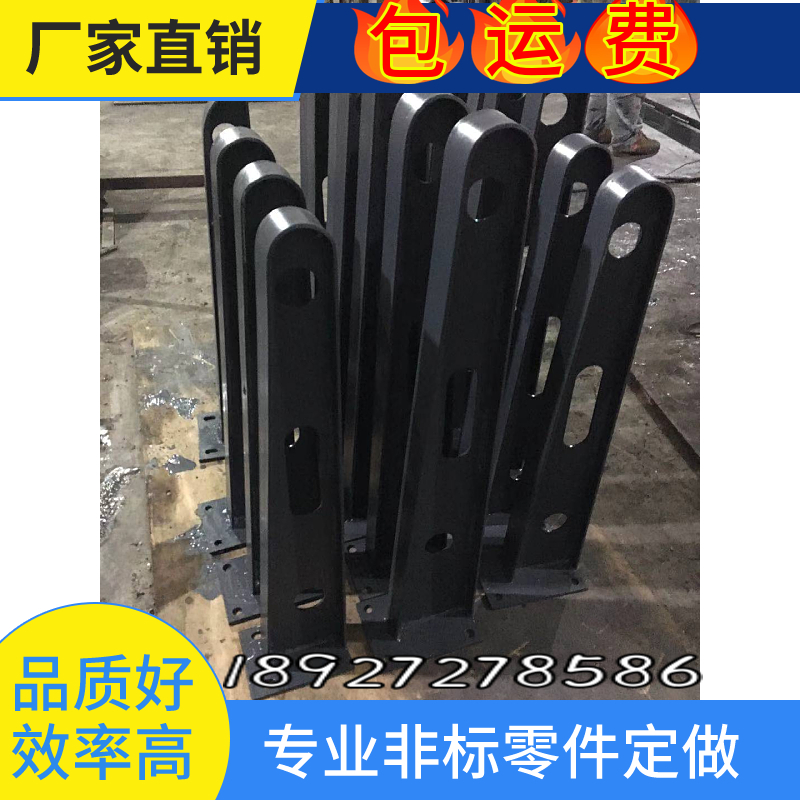 Customized iron carbon steel glass canopy bracket rain set steel beam ox leg light steel canopy H type T type steel structure spray paint