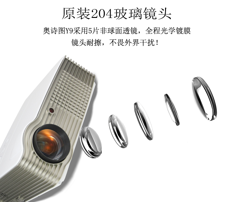 Máy chiếu 3D thông minh HD Máy chiếu wifi Bluetooth Android Apple có màn hình máy chiếu thơ Áo - Máy chiếu máy chiếu full hd giá rẻ