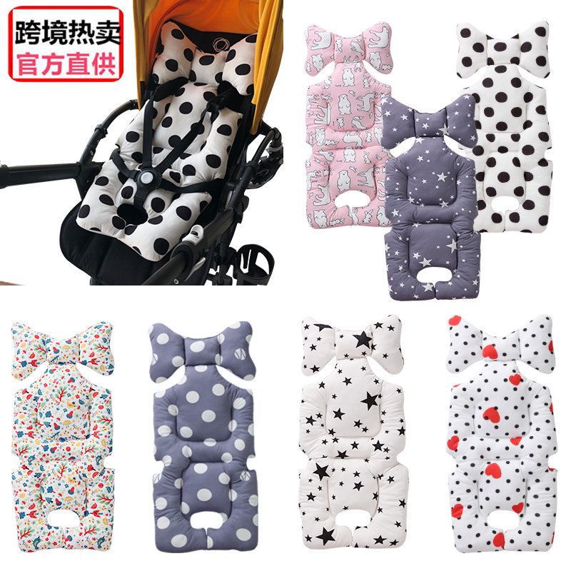 Baby cart cushion breathable cushion baby chair seat cushion available for pure cotton four seasons