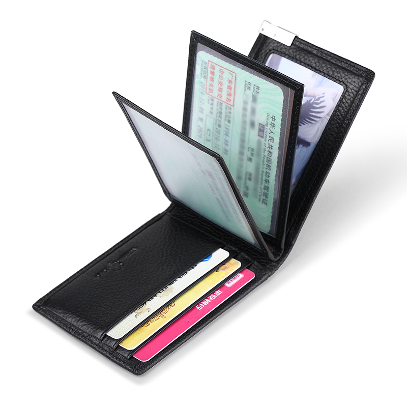 Emperor Ralph Lauren Polo Men's wallet short multi-card driver's license wallet multi-function wallet leather card holder youth