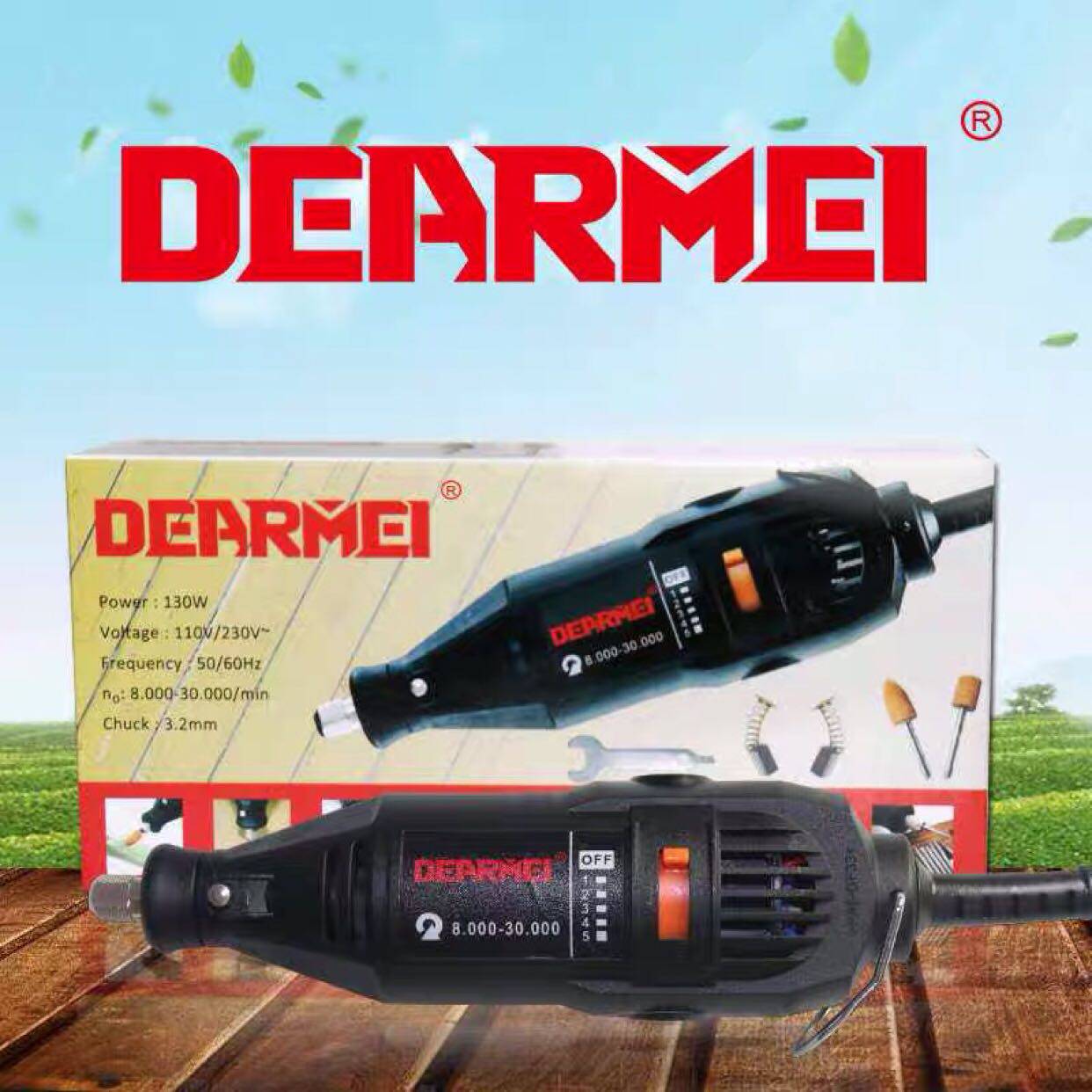 Micro-speed electric grinding machine multi-functional jade polishing machine engraving electromechanical grinding mini electric drill grinding tool