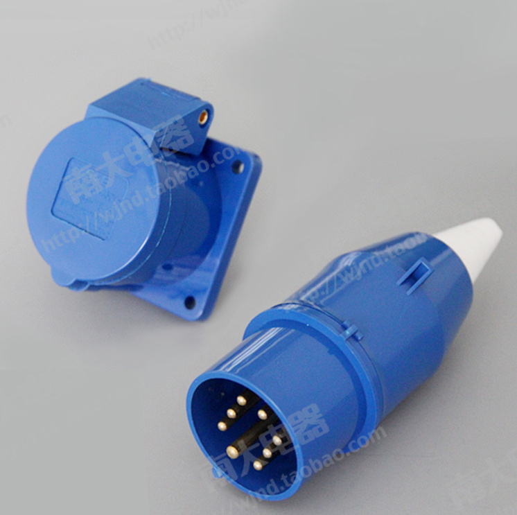 Shangfeng SF-018 118 8core needle 10A Industrial Plug Hanghai Special 6P N E 220V