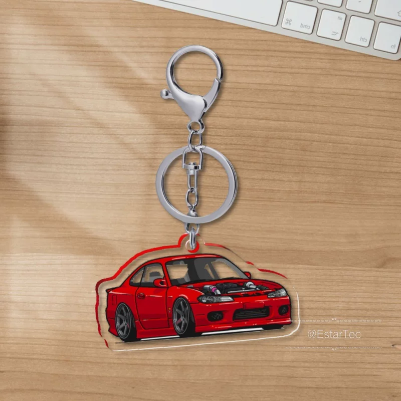[JDM Acrylic Keychain] Nissan Silvia s15 modified