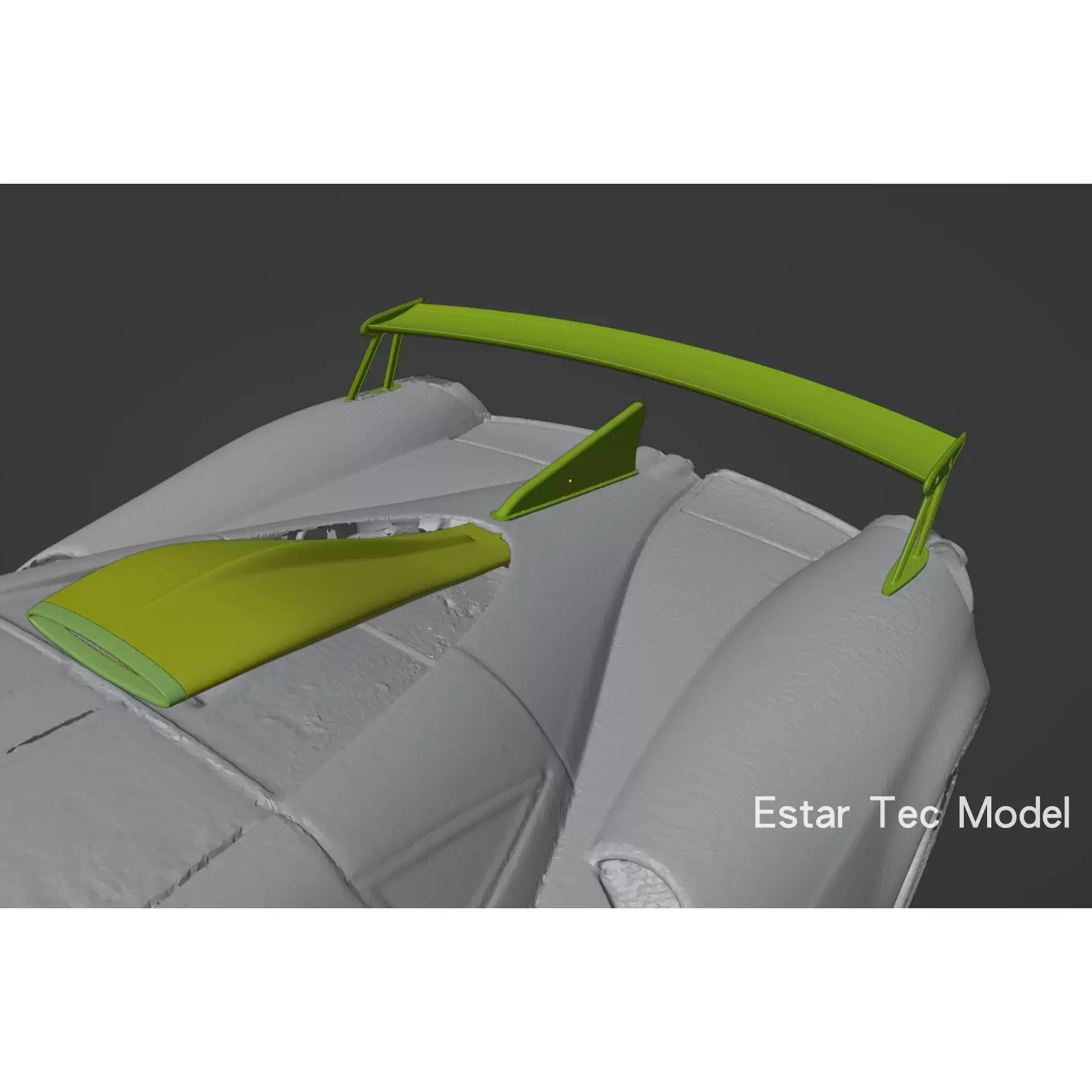Pagani Huaya 1 18 car model modification kit