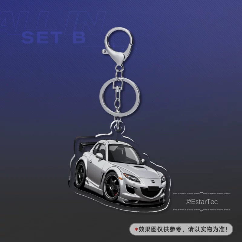 【JDM акриловый брелок】MazdaMAZDA RX8-