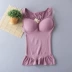 Cơ thể bụng phụ nữ với một chiếc áo vest cúp ngực mảnh mai mỏng mảnh của ngực tập hợp cơ thể sau sinh định hình đồ lót nữ quan lot dep Corset