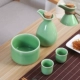 Một nửa catty ấm rượu gốm lẩu rượu vang vàng rượu vang trắng nhà rượu vang rượu vang rượu vang rượu vang ly rượu vang nhỏ hầm rượu