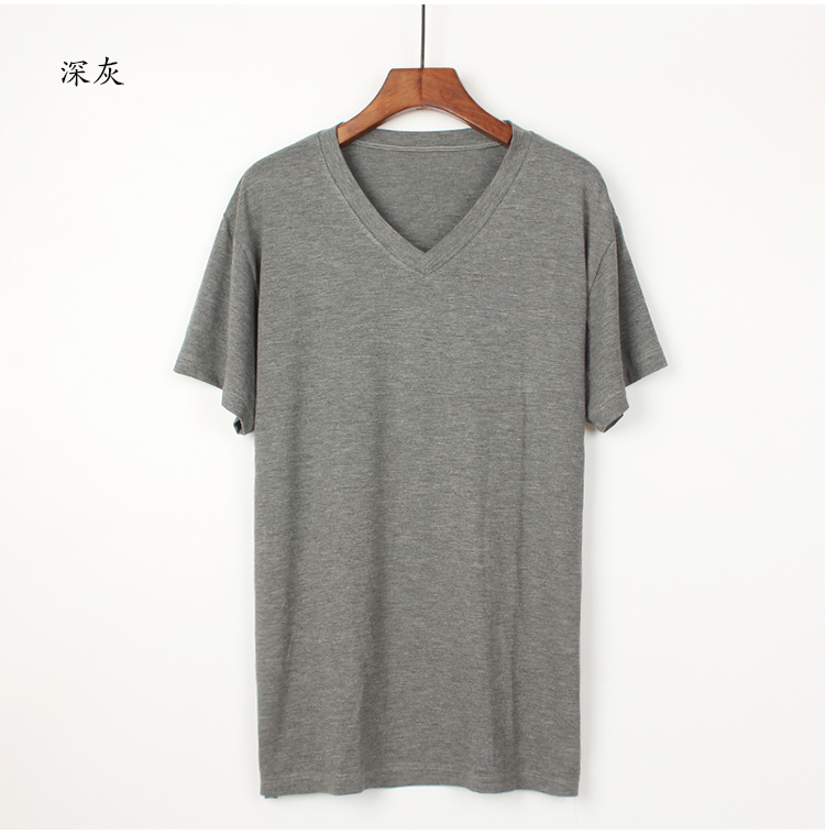Của nam giới mùa hè phương thức ngắn tay nhà T-Shirt đồ ngủ vòng cổ mặc cộng với phân bón XL nửa tay áo sơ mi đồ bộ nữ đẹp