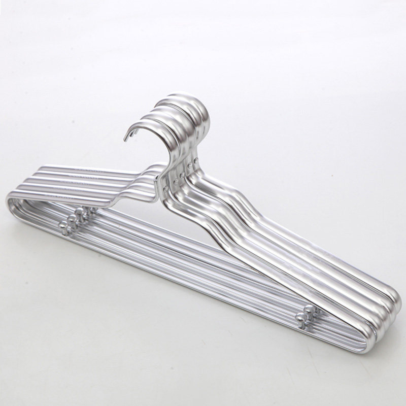 Lifting clothes hanger aluminum alloy hanger hanger clothes hangers clothes hangers cloakroom clothes rack aluminum alloy 16