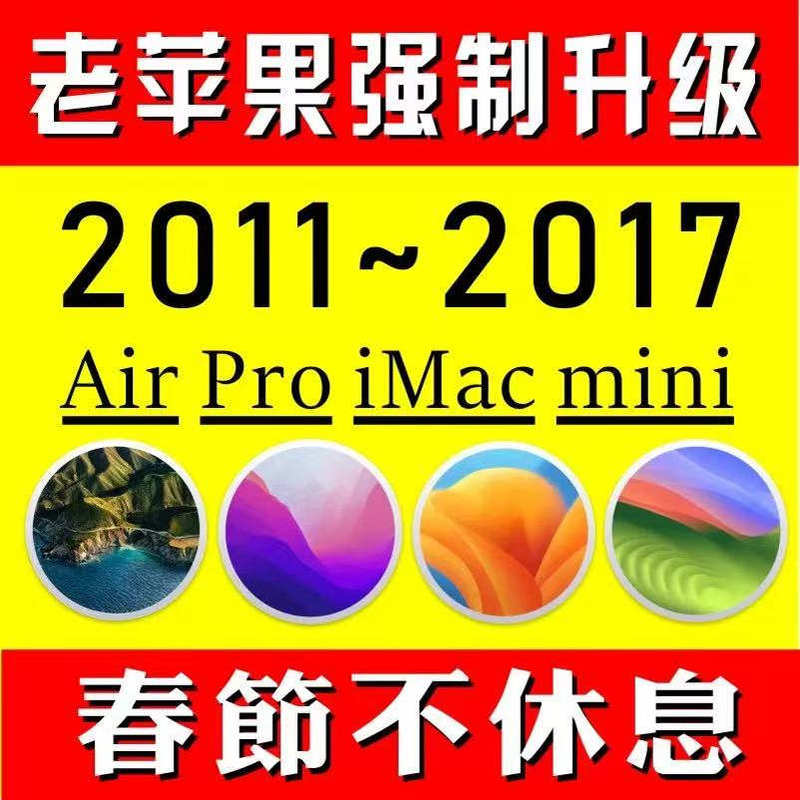 Old Apple MacBook Forced Upgrade and Reinstallation of Pro M1-M4, Downgrade Imac, Upgrade and Install Dual System